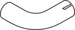 DINEX 80645 Exhaust Pipe